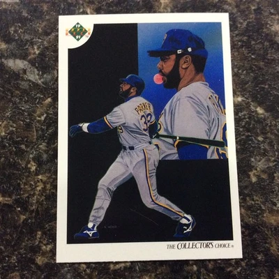 1991 Upper Deck - Team Checklist Dave Parker #48 - Image 1 of 2