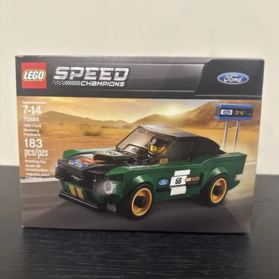 LEGO Speed Champions 1968 Ford Mustang Fastback (75884) - New Sealed - Image 1 of 4
