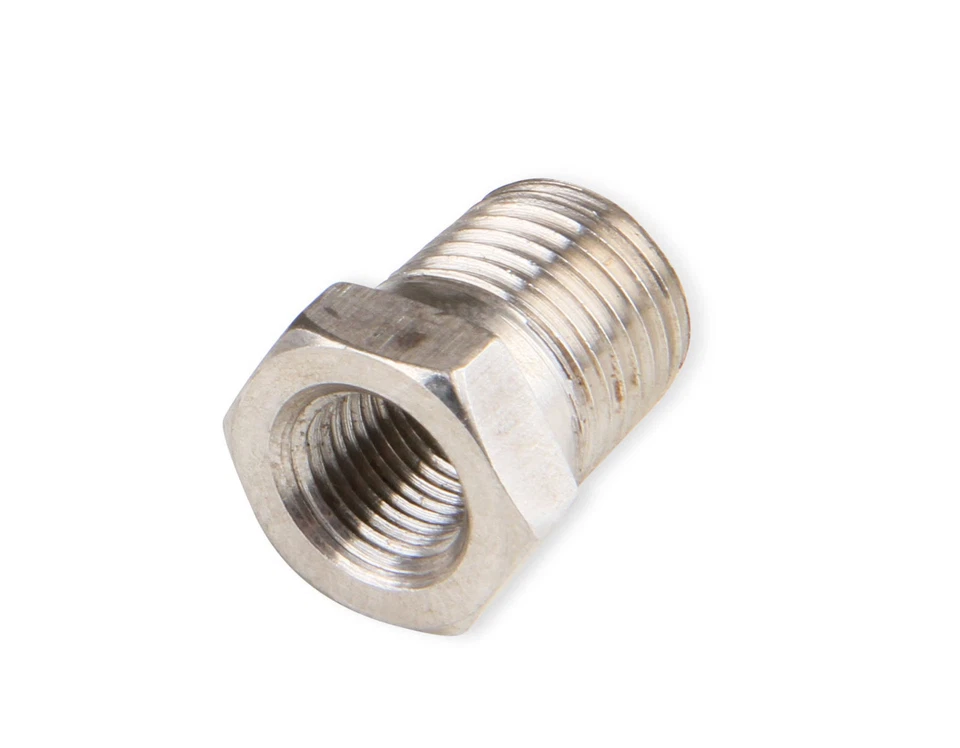 Earl's SS991201ERL Female 1/8" NPT to Male 1/4" NPT Pipe Bushing Reducer - - Image 1 of 1