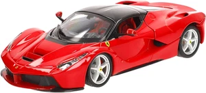 B - Ferrari Laferrari Rossa, Auto Diecast in Scala 1:24, Replica Dettagliata Hyp - Foto 1 di 12