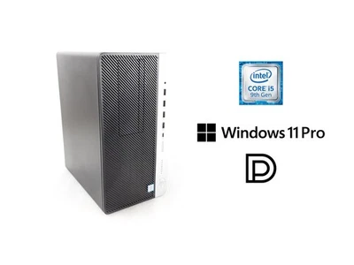 HP ProDesk 600 G5 MT Intel Core i5-9500 8GB RAM DDR4 256GB SSD Win11 Pro - Bild 1 von 4