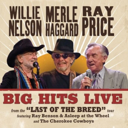 WILLIE NELSON/MERLE HAGGARD/RAY PRICE: BIG HITS LIVE FROM - LP vinyl *BRAND NEW* - Image 1 of 1