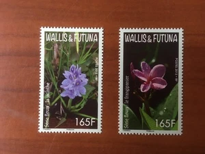 Wallis et Futuna 803-804 ** luxe sans charnière Fleurs Fragipanier Jacinthe 2013 - Imagen 1 de 1
