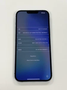 Apple iPhone 14 PLUS Azul - Para piezas/Solo rescate - Imagen 1 de 8