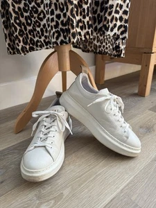Pavement White Sneakers Trainers Size 6 Pre Owned - Picture 1 of 6
