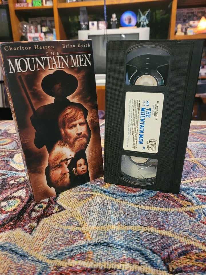 "The Mountain Men" Staring Charlton Heston and Brian Keith (VHS, 1996) - Image 1 of 1