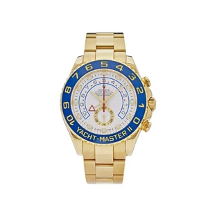 Rolex Yacht-Master II 116688 Yellow Gold White Dial - Picture 1 of 7