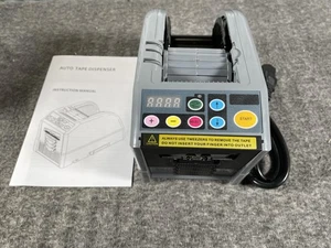 Automatischer elektrischer Klebebandspender Schneidemaschine Auto/Manuell grau mit Handbuch - Bild 1 von 7