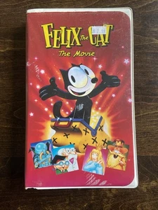 Felix The Cat The Movie VHS Screener Tested Complete 1994 Clamshell Case Promo - Picture 1 of 6