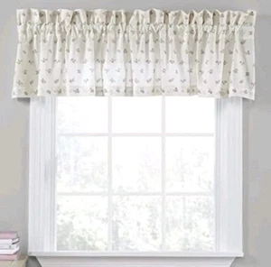 Laura Ashley Harper Sage Valance Window Curtain Topper Floral NEW 86 X 15 - Picture 1 of 3