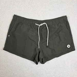 Vuori Shorts Damen Medium Sunwashed Kordelzug Gummibund Vw369 olivgrün - Bild 1 von 7