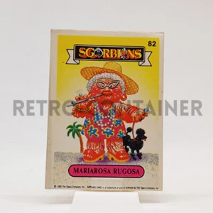 Vintage Garbage Pail Kids - SGORBIONS 1 1a Serie - 82 Mariarosa Rugosa - Picture 1 of 1
