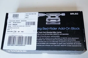New Thule Locking Bed Rider Add-On Block Pick-Up Truck Fork Mounted Bike Carrier - Picture 1 of 4