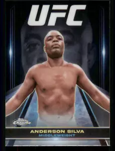 2024 Topps Chrome UFC Supergiant #SUG13 Anderson Silva - Picture 1 of 2
