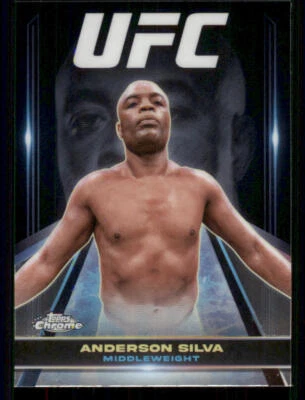 2024 Topps Chrome UFC Supergiant #SUG13 Anderson Silva - Image 1 of 2