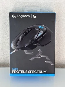 Logitech G502 Proteus Spectrum RGB Tunable Gaming Mouse (910-004615) 12000 DPI - Picture 1 of 2