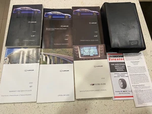 Lexus ISF IS 2008 serie F manual del propietario folleto de mantenimiento conjunto completo OEM🔴 - Imagen 1 de 24
