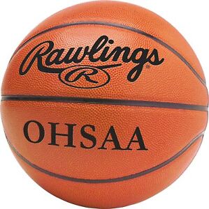 NWT Rawlings Sporting Goods Contour Ohio High School Basketball 29.5"