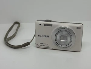 Fujifilm Digital Camera FinePix JX660 HD Movie 5x Zoom 16.0MP White Tested Rare - Picture 1 of 6