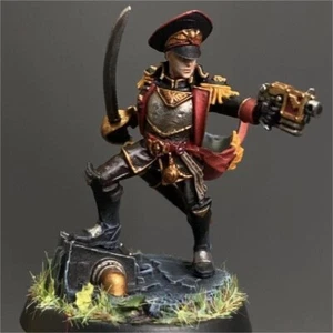 Severina Raine Resina Astra Militarum Warhammer 40K Death Korps Of Krieg Dipinto - Foto 1 di 6
