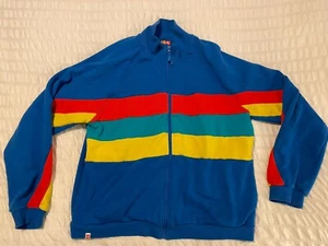 Official Lego Target collab rainbow hoodie sweater blue size XL - Picture 1 of 4