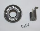 FRONT POWER BUTTON/TRIM RING/SPRING-GRAY-DELL 8200/GX 240/260/270/150 DESKTOP