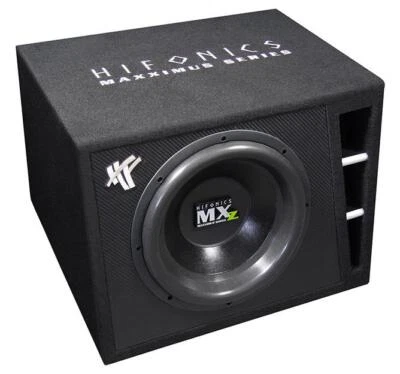 HIFONICS MXZ12R Bassreflex Gehäuse Subwoofer 1000 Watt RMS / 2000 Watt max - Bild 1 von 4