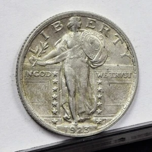 Cuarto Standing Liberty 1923 - detalles como nuevo, antiguo limpio (#59583-L) - Imagen 1 de 8