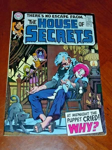 HOUSE OF SECRETS #86 (1970)  FINE (6.0) cond. GRAY MORROW, NEAL ADAMS art - Picture 1 of 5