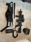 Tippman US Army Project Salvo Paintball Gun With Tons Of Accessories