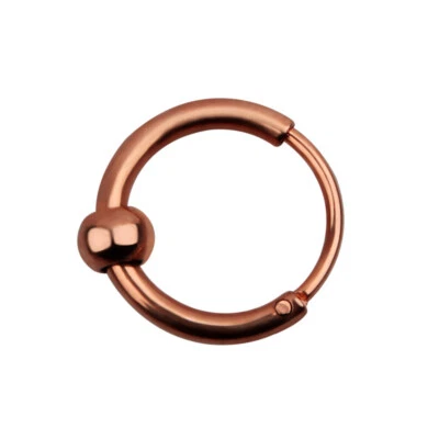 2X Brinco de Argola de Contas Cativas Cartilagem de Orelha Sobrancelha Nariz Tragus Bodypiercing - Imagem 1 de 4