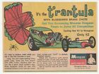 Original 1969 Comic Book Print Ad Monogram T'Rantula Dragster Model Kit 