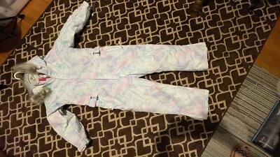 Traje de nieve con capucha Blue Magic Tie Dye para niña talla 130 cm Foto 1 de 4