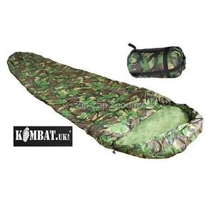 Army Combat Military Compact Lightweight Travel Camping Sleeping Bag DPM Camo - Bild 1 von 4