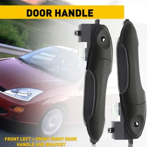 Front Left Right Exterior Door Handle Bracket Primed for 00-2007 Ford Focus EAH - Picture 1 of 9