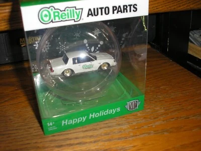 O'Reilly M2 Machines Christmas 1987 Buick Regal Grand National White Ornament - Image 1 of 4