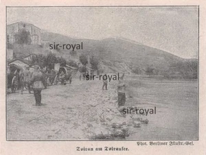 Doiran am Doiransee - Makedonien Dojransee - 1WK Militär - 1918 ~11x8cm - Bild 1 von 1