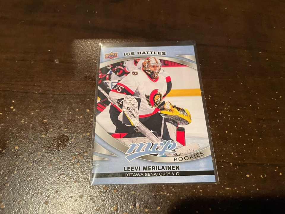 2023-24 Upper Deck MVP Ice Battles Rookie LEEVI MERILAINEN #243 - Image 1 of 1