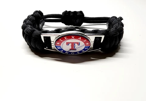 Texas Rangers Adjustable Charm Bracelet Fan Apparel & Souvenirs Baseball MLB Cover