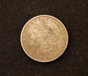 1878 morgan silver dollar Nice Old Coin toning - Picture 1 of 2
