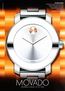 REVISTA RELOJ MOVADO anuncio promocional #39 2012 "NO ES UN RELOJ" - Imagen 1 de 4