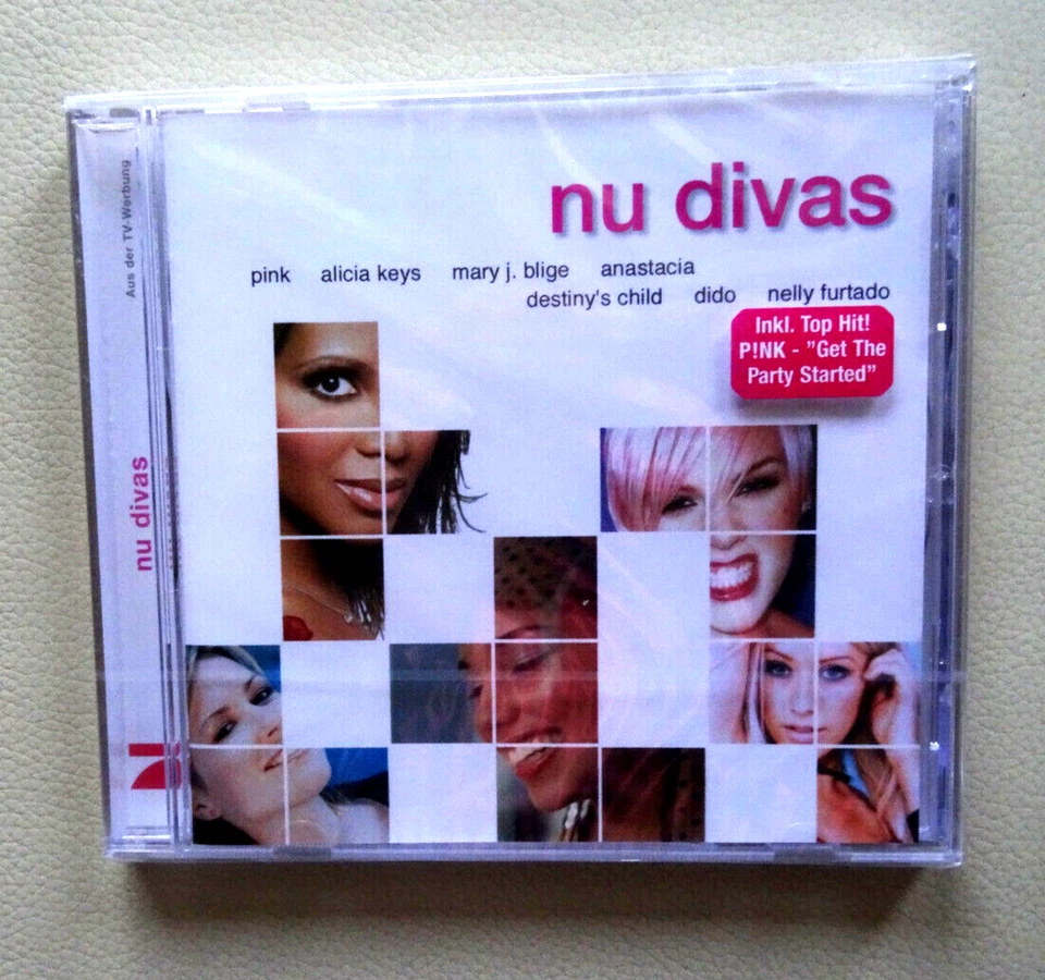 CD, "nu divas", Pink, Alicia Keys, TLC, Britney Spears u. v. a., 2002 BMG, neu  - Bild 1 von 2