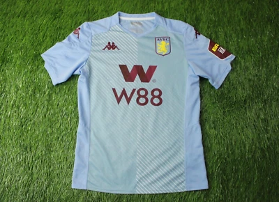 ASTON VILLA ENGLAND 2019/2020 FOOTBALL SHIRT JERSEY AWAY KAPPA ORIGINAL SIZE M - Image 1 of 4