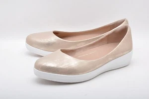 Zapatos Fitflop para mujer súper bailarina brillantes dorados V80-010 EE. UU. Mujeres 10 - Imagen 1 de 9
