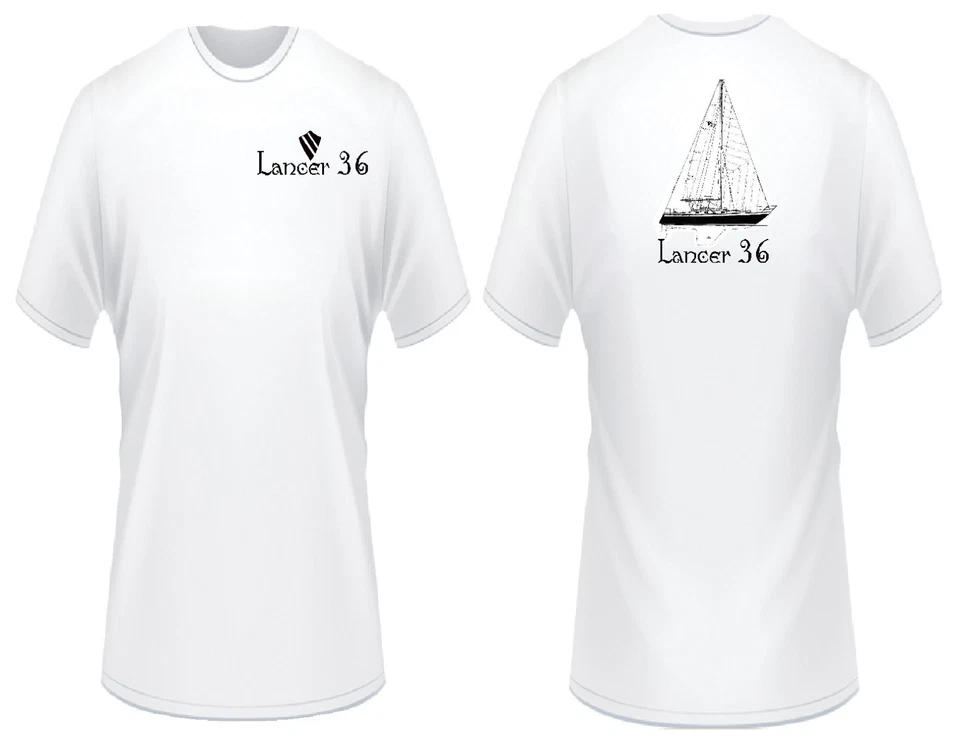 Lancer 36 Sailboat T-Shirt - Image 1 of 1