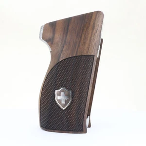 KSD Brand SIG P210-1/-4/-5/-6/DK M49 Impugnatura in noce compatibile con anello cordino - Foto 1 di 4