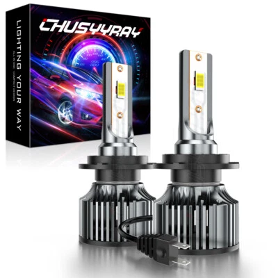 Para Aprilia Shiver 750 900 2x H7 Moto 6000K Bombillas LED Blanco Foto 1 de 4