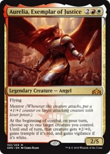 MTG - AURELIA, EXEMPLAR OF JUSTICE - Guilds of Ravnica (M) - Picture 1 of 1