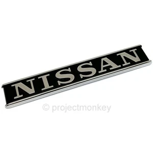 OEM Nissan 84814-H7401 78-83 Datsun 280ZX / Fairlady Z S130 Rear "Nissan" Emblem - Picture 1 of 2