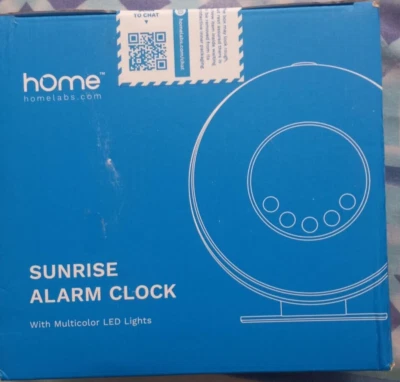 Homelabs Sunrise Alarm Clock with Multicolor LED Lights HME040049N - Image 1 of 4